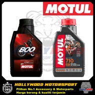 MOTUL (2T BIKE) ENGINE OIL 800 710 FULLY SYNTHETIC ESTER CORE ROAD / OFF ROAD TWO STROKE BEST SELLER