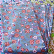 Kain Rayon Motif Bunga Bahan Daster/Mukena harga per (05m)