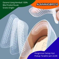 Anti-Slip Silicone Heel Protector 4D Heel Pads Size L 2 Pcs Soft Comfortable Latest Simple Stylish F