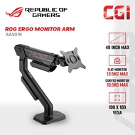 [PreOrder]Asus AAS01R ROG Ergo Monitor Arm up to 49-inch-Mechanical Spring Monitor Mount with Desk C