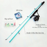 Lure Combo, AC 3000 machine, Souke rod, components as shown