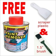 250ML PAINT REMOVER ( free scraper plastic & 1.5 in brush paint ) HEAVY DUTY BRAND