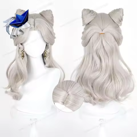IDV Young Poet Little Girl Memory Cosplay Wig 55cm Long Woman Hair Anime Cosplay Wig Halloween Heat 
