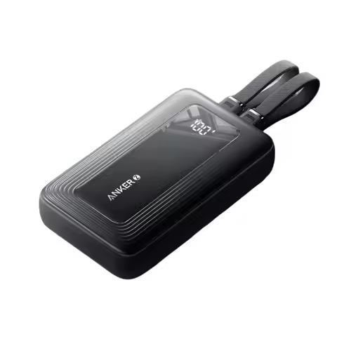 Anker 20000mAh Power Bank 30W Fast Charging Built‑in Type‑C Lightning Cables CCC Certified Portable 