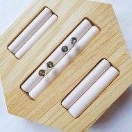 簡約水鑽耳環 - 黑鑽石