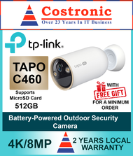 TP-Link Tapo C460 Outdoor Battery powered Wi-Fi Security Camera with Night Vision, 4K/8MP, Support f