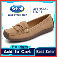 รองเท้าผู้หญิง Scholl Scholl รองเท้าแตะหนังของผู้หญิงรองเท้าสตรี Kasut Wanita รองเท้าแตะลำลอง Scholl รองเท้าแตะสตรี Scholl สำหรับผู้หญิง Scholl รองเท้าแตะโบฮีเมียผู้หญิงรองเท้าโบ้ทรองเท้าโลฟเฟอร์แบน
