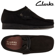 Clarks Originals Wallabee Black Suede Women's Shoes