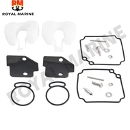 6L2-W0093 Carburetor Repair Kit 2 Sets For Yamaha Outboard Engine 2 Stroke 20HP 25HP 6L2-W0093-00 Fu