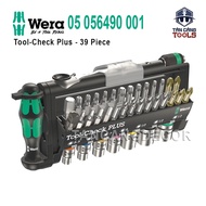 1/4 Screwdriver Set and 1/4 Inches Socket Head 39 Parts CheckPlus Wera 05 056490 001