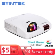 โปรเจ็คเตอร์ Projector BYINTEK C600LST Ultra Short Throw 3LCD Full HD 1080P Video Data Show 3D Projector For Cinema Education Meeting Advertise C600LST