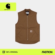 CARHARTT WIP VEST HAMILTON BROWN RIGID