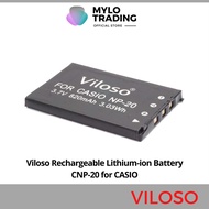 Viloso Rechargeable Lithium-ion Battery CNP-20 for CASIO Exilim EX-M1 M2 S1 S1PM S2 S3 S4 Z3 Z4 S100