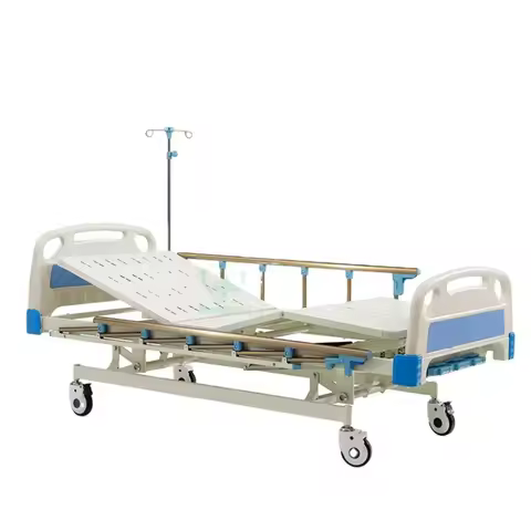 Hot SalesHospital Bed Chair 3 Crank Manual Hospital Bed Manual Hospital Bed Price