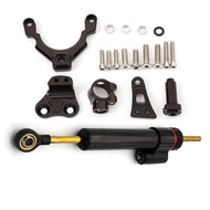For Kawasaki Z900 Z 900 20172018 2019-2022 Carbon Aluminum Motorcycle Damper Steering Stabilize Brac