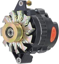 Powermaster 578026 Alternator (GM CS130 Black 140A 16 Volt 6 grv Pulley Str Mtg 6.61" 1-Wire), 1 Pac