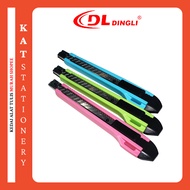 Utility Cutter Pisau Serbaguna DL3073/DL3074 – Bilah 30° Tajam (Blue/Green/Pink)