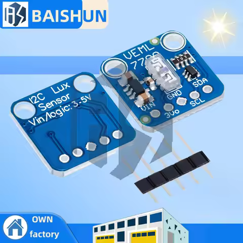 VEML7700 Ambient Light Sensor Module 120k Lux Light measuring Sensor Board 3.3V 5V I2C IIC Interface