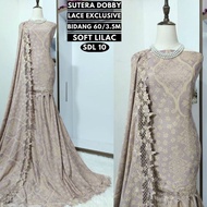 DOBBY SILK FABRIC WITH REDEEM EMBROIDERY