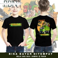 KATUN Anomali Truck Anomali Brainrot T-Shirt Unisex Anomali Truck Distro Children's Clothing/ Short 