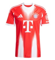(Authentic promotion) 2526 season Bayern Munich home short sleeved jersey football jersey sportswear