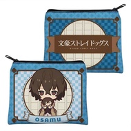 Bungou Stray Dog Merchandise Canvas Coin Purse Nakajima Atsushi Nakajima Nakajima Osamu Dazai Cartoo