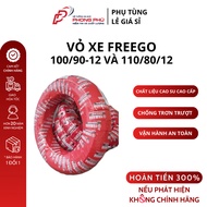 Front/Rear Tubeless Tires IRC 100/90-12 and110/80-12 Freego - Genuine YAMAHA 9411112813