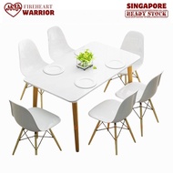 Eames Dining Table Rectangular Square Study Table Office Living Minimalist Simple Nordic Leisure Des