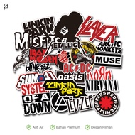 Band logo stickers I rock band stickers I case stickers hp, aesthetic helmets