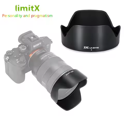 SH152 Reversible Bayonet Lens Hood Flower Petal For Sony FE 24-105mm F4 G OSS Lens on A9 III A7 IV A