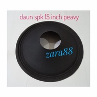 DAUN SPEAKER 15 INCH PEAVY HITAM