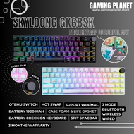Wireless Keyboard SKYLOONG GK68SK KNOB LITE GASKET/Layout 68keys/Wireless Available Triple Mode