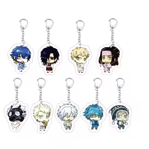 Acrylic DRAMAtical Murder Noiz Seragaki Aoba Clear Virus KeyChain Key Ring DMMD Pendant Chain Key Ri