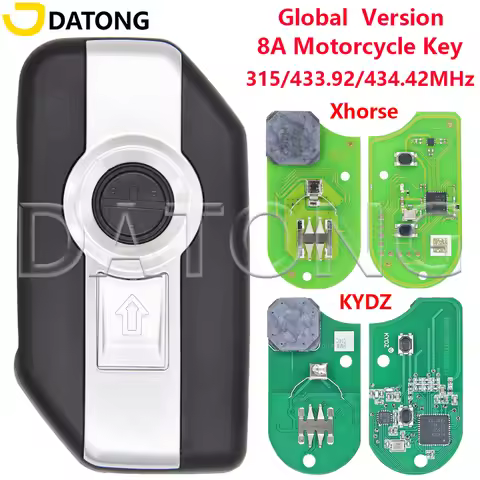Datong 8A Chip 315/433.92/434.42MHz KYDZ/Xhorse XM38 Type Car Remote Key For BMW Motorcycle R1200 R1