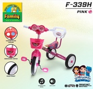 SEPEDA RODA 3 TRICYCLE ANAK FAMILY 339H MUSIK LAMPU DC SUPERHERO / SEPEDA ANAK MURAH / SEPEDA FAMILY