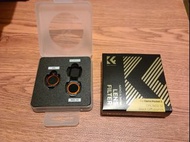 K & F  concept Pocket 3/4用磁吸濾鏡 包括 cpl, 黑柔，ND