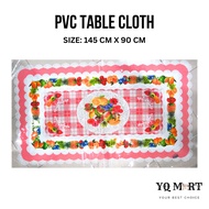 PVC Table Cloth 145X90CM Plastic Table Cloth Coffee Table