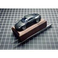 Ready Stock Immediate Shipment MINIGT Alloy 1: 64 Porsche 911 GT3 TOURING Agate Gray Color Matching 