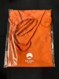 Beams Japan橙色索繩側揹袋