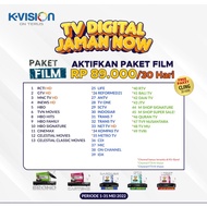 Receiver Dekoder K Vision Paket Film Olahraga Gibol Murah 🤞