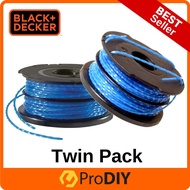 2PCS GL5530 BLACK and DECKER GRASS TRIMMER SPOOL & LINE 90567223 A6441 TRIMMER LINE