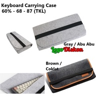 Keyboard BAG CARRYING CASE COMPACT MECHANICAL KEYBOARD BAG - 60 68 87 TKL