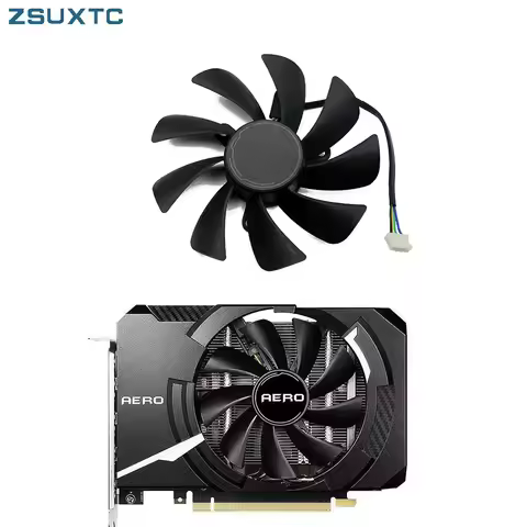 New 95MM Cooling Fan XY-D10015SH 4pin Cooler Fan For MSI GeForce GTX1660 SUPER AERO GTX 1660 Ti Grap