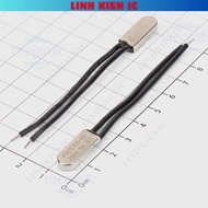 [3 Pieces]- KSD9700-85NC Thermal Fuse, Thermal Relay 250VAC 5A 85 Degree Celsius Normally Closed NC 