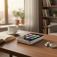 MP3 MP4 HiFi Music Player 2.4in Touch Screen Bluetooth 5.2 Mini Walkman Pro Elite with Speaker