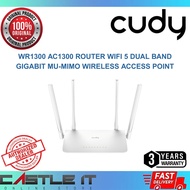 Cudy WR1300 AC1300 Router Wifi 5 Dual Band Gigabit Mu-Mimo Wireless Access Point