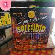 Kembang Api splendid 100 shot 1,2" Top