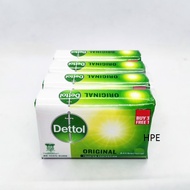 Dettol Body Soap Original 100g x 4 pcs / Sabun Dettol / Dettol Soap Bar