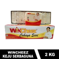 Keju Wincheez 2Kg Potongan 250Gr X 8 Terbatas