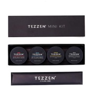 Tezzen Pomade Tezzen Mini Kit Isi 4 Tezzen Alpha Bravo Waterbased Delta Charlie Clay